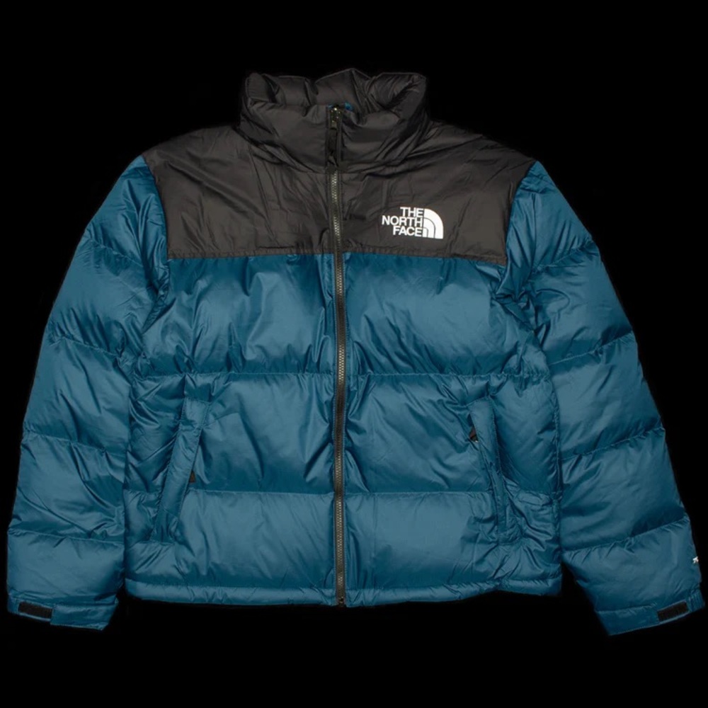 The North Face blue and Black Down Jacket